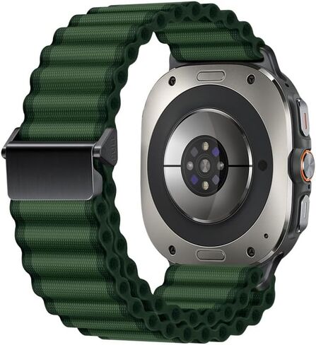 متوافق مع Samsung Galaxy Watch 7 Ultra Band 47 مم، حزام من نسيج النايلون للطرق الوعرة للنساء والرجال، ملحق بديل مناسب لساعة Samsung Galaxy Watch Ultra Trail Band in Saudi Arabia