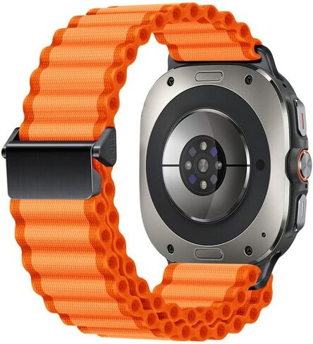 متوافق مع Samsung Galaxy Watch 7 Ultra Band 47 مم، حزام من نسيج النايلون للطرق الوعرة للنساء والرجال، ملحق بديل مناسب لساعة Samsung Galaxy Watch Ultra Trail Band in Saudi Arabia