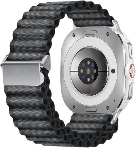 متوافق مع Samsung Galaxy Watch 7 Ultra Band 47 مم، حزام من نسيج النايلون للطرق الوعرة للنساء والرجال، ملحق بديل مناسب لساعة Samsung Galaxy Watch Ultra Trail Band in Kuwait