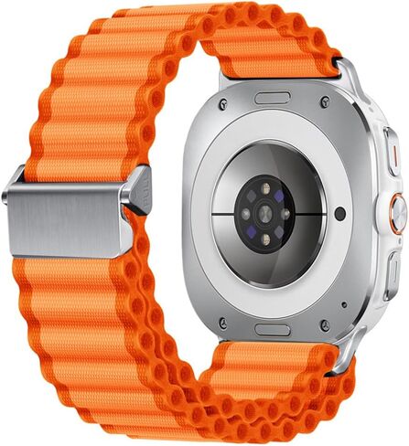 متوافق مع Samsung Galaxy Watch 7 Ultra Band 47 مم، حزام من نسيج النايلون للطرق الوعرة للنساء والرجال، ملحق بديل مناسب لساعة Samsung Galaxy Watch Ultra Trail Band in Saudi Arabia
