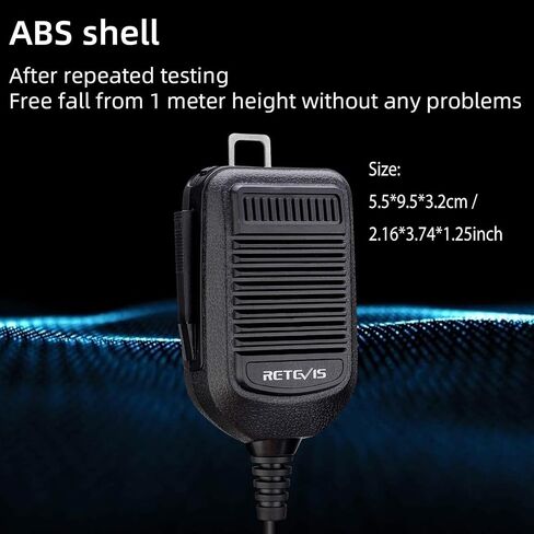 ميكروفون محمول Retevis MI001 8Pin، متوافق مع ICOM HM36 ICOM IC-756PROIII، IC-746PRO، IC-9100، IC-7800، IC-7410، IC-7200 راديو متنقل، ميكروفون مكبر صوت عن بعد، ميكروفون توصيل 8 سنون (حزمة واحدة) ) in Saudi Arabia