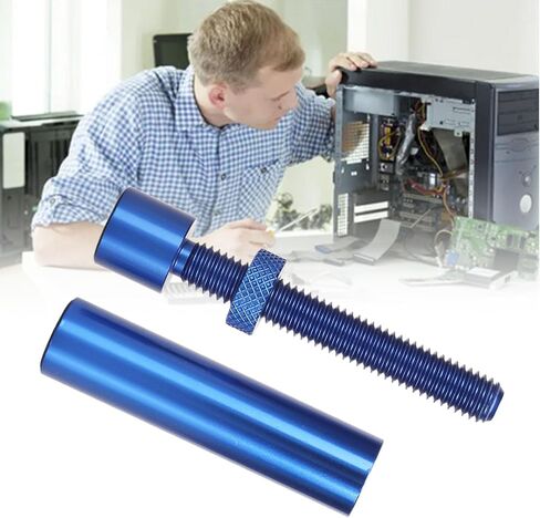Graphics Card GPU Brace Support, Aluminum Alloy Video Card Sag Holder Bracket, Height Adjustable Anti Sag GPU Holder with Magnetic Nonslip Base (Blue) in Saudi Arabia