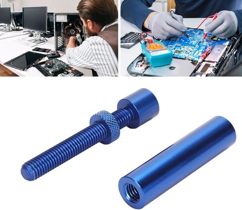 Graphics Card GPU Brace Support, Aluminum Alloy Video Card Sag Holder Bracket, Height Adjustable Anti Sag GPU Holder with Magnetic Nonslip Base (Blue) in Saudi Arabia