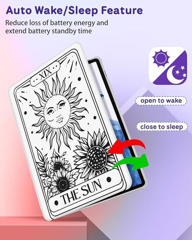 for Samsung Galaxy Tab S9 Plus/S9 FE Plus Case 12.4 Inch Women Girls Cute Folio Cover with Pencil Holder Girly Flower Floral Design Rotating Stand Pretty Tablet Case for Tab S9 FE+/S9+ 2023 in Kuwait