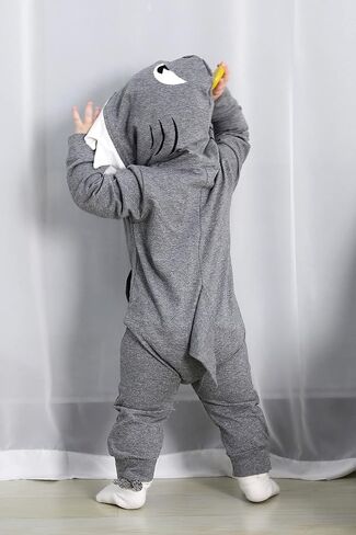 YOUNGER TREE Baby Boys Girls Cotton Rompers Long-Sleeve Jumpsuit Bodysuit Fall Winter Clothes for 0-24 Months Infant in Saudi Arabia