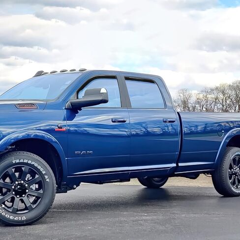Nilight in Channel Rain Guards for Dodge Ram 1500 2009 2010 2011 2012 2013 2014 2015 2016 2017 2018 Quad Cab,Original Window Deflectors, Vent Window Visors-4pcs in Saudi Arabia