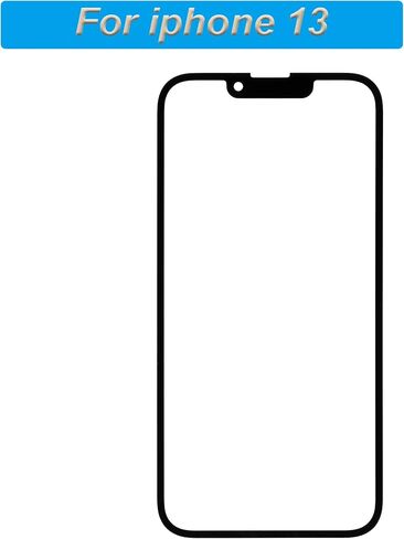 استبدال عدسة الشاشة الخارجية من الزجاج الأمامي متوافق مع iPhone 13 وiPhone 13 Pro 6.1 بوصة مع الأدوات in Saudi Arabia