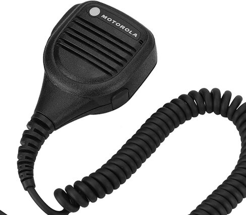 3.5mm Headphone Jack Speaker mic Walkie Talkie Radio Hand Microphone with Steel Belt Clip for , and Easy to Carry in Saudi Arabia