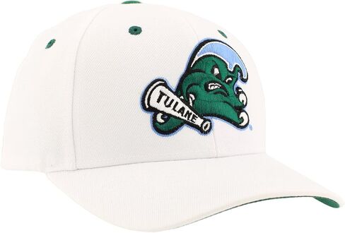 قبعة Snapback مرخصة رسميًا من Zephyr Standard NCAA باللون الأبيض in Kuwait