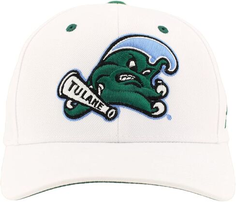 قبعة Snapback مرخصة رسميًا من Zephyr Standard NCAA باللون الأبيض in Kuwait
