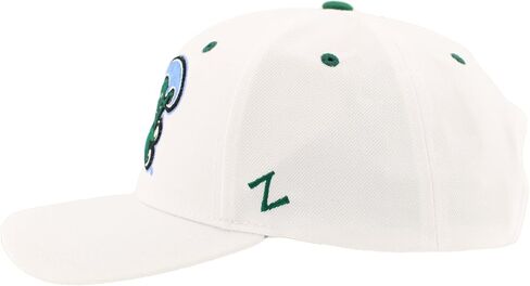 قبعة Snapback مرخصة رسميًا من Zephyr Standard NCAA باللون الأبيض in Kuwait