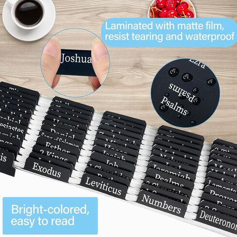 علامات الكتاب المقدس البيضاء للنساء/الرجال/الأطفال، علامات الكتاب المقدس الكاثوليكية العهد القديم والجديد لدراسة الكتاب المقدس، علامات تبويب مؤشرة مغلفة، 100 علامة تبويب - 66 كتابًا، 7 كتب كاثوليكية، 8 مرجع، 19 كتابة، طباعة كبيرة، سهلة القراءة in Kuwait