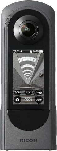 Ricoh Theta X 360 Degree Camera, High Resolution Image of approximate 60M, 5.7K 360, Touch Screen (Renewed) in Saudi Arabia