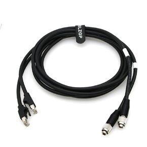 Hirose 8 pin to RJ45 Cat6 High Flex Cable 2Pack for for Sony BVP HDC CCU Series RM/RCP-500 Cameras RCP Remote Control Panel (1M/3.28FT)