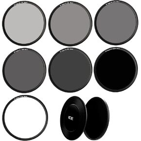 ICE Magco 95mm ND Stack Cap Set Slim 6 Filter ND4 ND8 ND16 ND32 ND64 ND1000 Magnetic MC Optical Glass Incl Adapter 95