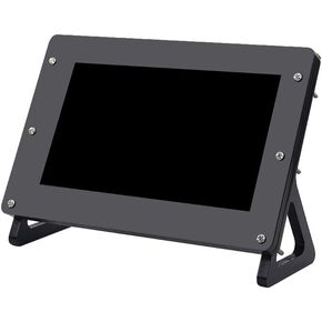 Pomya 7 Inch Acrylic Protective Case for , Shell with Stand Holder for 7" Display Screen
