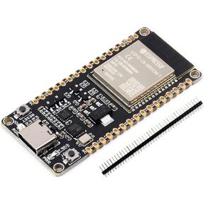 waveshare ESP32-C6 RISC-V Microcontroller Development Board Integrated WiFi 6, Bluetooth 5 and IEEE 802.15.4 (Zigbee 3.0&Thread), Adopts ESP32-C6-WROOM-1-N8 Module, Support USB and UART Development