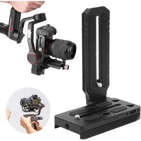 لوحة إطلاق عمودية لـ Zhiyun WeeBill/WeeBill S، قالب CNC متكامل، عملية أكسدة أنوديك، كاميرا داعمة مع مثبت، كاميرا SLR أو كاميرا بدون مرآة in Kuwait