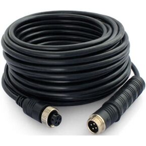 10M 33Ft 4Pin Video Extension Cable Wire for Car Bus Truck Reversing Rear View Camera Motorhome Vehicle Backup Monitor CCTV System Waterproof