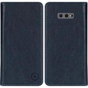 Samsung Galaxy S10 Plus Wallet Case with [RFID Blocking] Card Slot Stand Strong Magnetic Flip Fold Leather Protective Phone Case for Samsung Galaxy S10 Plus Case Wallet(6.4 inch-Black) in Kuwait