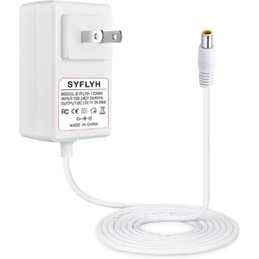 for Snoo Power Cord,12V 2A Adapter Charger for Happiest Snoo Smart Baby Bassinet CGSW30-120-2000ll CGSW30A-120-2000LL (Not for S1000)