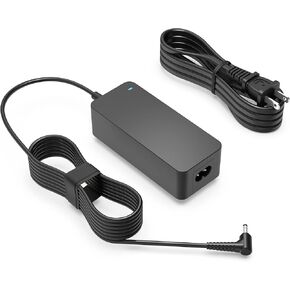 65W AC Charger Fit for Lenovo ADLX65CDGU2A ADLX65CLGU2A ADLX65CCGU2A ADLX65CCGA2A ADLX65CCGE2A ADLX65CLGE2A ADLX65CLGC2A ADLX65CDGC2A GX20L29355 ADLX65CLGA2A Model Laptop, Round Connector