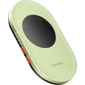Vaydeer Ultra Slim Mouse Mover, Air 3 Mouse Jiggler with Adjustable Interval Timer, Undetectable & Noiseless, Simulates Realistic Mouse Movement, Driver-Free for Keeping The PC Active (Mint Green)