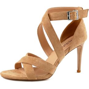 Women's Open Toe Strap Sandals With Round Toe And Slim Heels Ankle Strap With Roman High Heels Dress Party Holiday High Heels Sandals