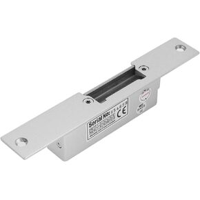 Electric Strike Door Lock, Standard Heavy Duty Electric Strike Lock for North American Door 500kg Holding Force for Wooden Metal PVC Doors(NO Cathode Lock)