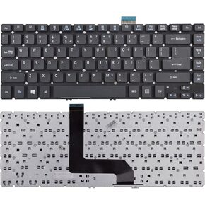 TLBTEK Keyboard Replacement Without Backlight Compatible with Acer Aspire M5-481 M5-481G M5-481PT M5-481PTG M5-481T M5-481TG M3-481 Series Laptop L45090-B31 L45090-001 2B-BBU01Q100 2B-ABU07Q100