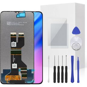 for T Phone REVVL 7 5G Screen Replacement Kit LCD Screen Display Touch Digitizer Assembly with Repair Tool for Model T Phone REVVL 7 5G TMRV075G 6.6inch