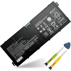 ASODI AP18F4M Laptop Battery Compatible with Acer Chromebook 714 CB714 CB714-1W CB714-1WT 715 CB715 CB715-1W CB715-1WT / Spin 7 SP714-61NA Series 2ICP5/54/90-2 KT.00404.001 7.6V 56Wh/7380mAh