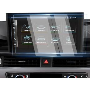 Karltys 2 Pack 10.1-Inch Screen Protector for Audi A4 /A5 2020-2024 2025 & Audi Q5 2021-2025, 9H Hardness Touchscreen Tempered Glass Anti Glare Screen Cover for Audi Q5 Accessories