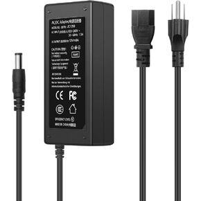 DC 12V 8A Power Supply Adapter 96W AC Adapter 100-240V 50-60Hz AC to DC Converter 12Volt 8Amp Switching Power Supply Transformer, 5.5mm x 2.5mm DC Outlet, for LED Strip Light Router CCTV Camera...