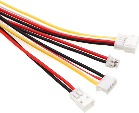 JST ZH 1.5mm 4 Pin Connector,20 PCS Male Plug and 20 PCS Female Socket, Micro Wire Connectors with 200mm Extension Cable AWG 26 in Saudi Arabia