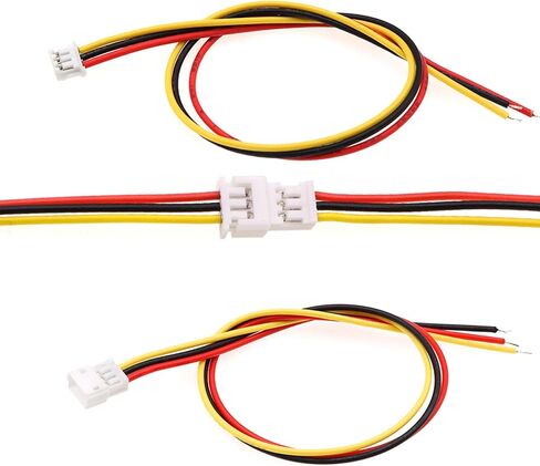 JST ZH 1.5mm 4 Pin Connector,20 PCS Male Plug and 20 PCS Female Socket, Micro Wire Connectors with 200mm Extension Cable AWG 26 in Saudi Arabia