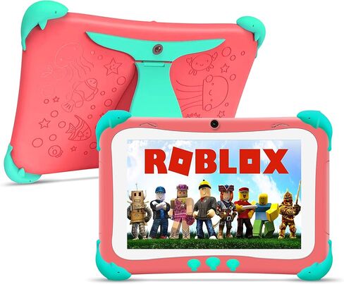 8 inch Kids Tablets, Drop-Proof Case Android 11 Tablet for Kids with Parental Control and Educational app, 2GB RAM, 32GB ROM, Toddler Tablet with WiFi Dual Camera in Kuwait