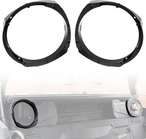 دعامات محول مكبر الصوت لـ Polaris RZR XP 1000/XP 4 1000 2024، المقعد الخلفي 6.5 بوصة محول مكبر الصوت يتصاعد بين قوسين لملحقات Polaris RZR XP 1000/ XP 4 1000 2024 (قطعتان) in Saudi Arabia