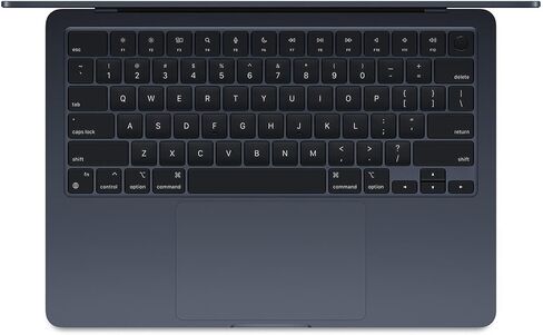Apple 2024 MacBook Air 13.6" with M3 Chip, 256GB SSD, 8GB RAM, Touch ID + Apple 1 Year Limited Warranty (Midnight) in Saudi Arabia