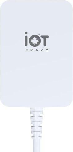 IoTCrazy 5.1V 3A 15W محول إمداد الطاقة Raspberry Pi مع مفتاح تشغيل/إيقاف، يدعم جميع لوحات Raspberry Pi Micro USB، يدعم 3 B+/Pi 3 /Pi Zero W/Pi Zero/Pi 1 /Pi 2 /Pico، 5.1V 3A ، قابس أمريكي، أبيض in Saudi Arabia