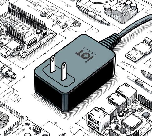 IoTCrazy 5.1V 3A 15W محول إمداد الطاقة Raspberry Pi مع مفتاح تشغيل/إيقاف، يدعم جميع لوحات Raspberry Pi Micro USB، يدعم 3 B+/Pi 3 /Pi Zero W/Pi Zero/Pi 1 /Pi 2 /Pico، 5.1V 3A ، قابس أمريكي، أبيض in Saudi Arabia