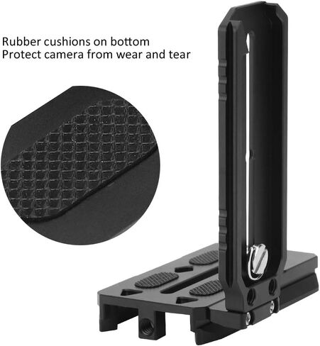 لوحة إطلاق عمودية لـ Zhiyun WeeBill/WeeBill S، قالب CNC متكامل، عملية أكسدة أنوديك، كاميرا داعمة مع مثبت، كاميرا SLR أو كاميرا بدون مرآة in Kuwait