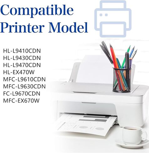 Compatible Toner Cartridge Replacement for Brother TN-770 TN770 Toner for Brother Printer HL-L2370DW L2370DWXL MFC-L2750DW L2750DWXL 4,500 Page, Black, 2 Pack in Saudi Arabia