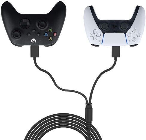 PS5 Controller Charger Charging Cable, 10ft Extra Long PS5 Controller Charger Cord, Fast Charging USB Type-C Charger Cord Compatible with Playstation 5 PS5 Dual Sense in Saudi Arabia