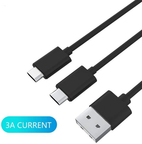 PS5 Controller Charger Charging Cable, 10ft Extra Long PS5 Controller Charger Cord, Fast Charging USB Type-C Charger Cord Compatible with Playstation 5 PS5 Dual Sense in Saudi Arabia