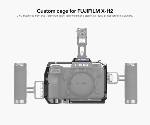 Leofoto X-H2 Camera Cage for Fujifilm X-H2 in Saudi Arabia