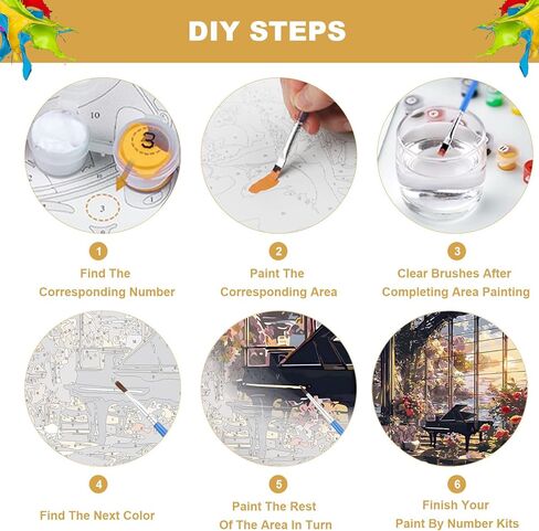 NEWENMO Paint by Numbers for Adults Starry Night, Paint by Numbers Black Cat On Canvas Without Frame,DIY Oil Painting Perfect for Beginner,Hobbies and Gift Home Wall Decor(12 * 16In) in Saudi Arabia