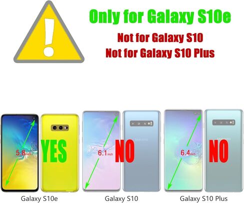 حافظة محفظة لهاتف سامسونج جالاكسي S10 بلس مع [حجب RFID] فتحة للبطاقات وحامل مغناطيسي قوي قابل للطي من الجلد حافظة هاتف واقية لهاتف سامسونج جالاكسي S10 بلس (6.4 بوصة - أسود) in Kuwait