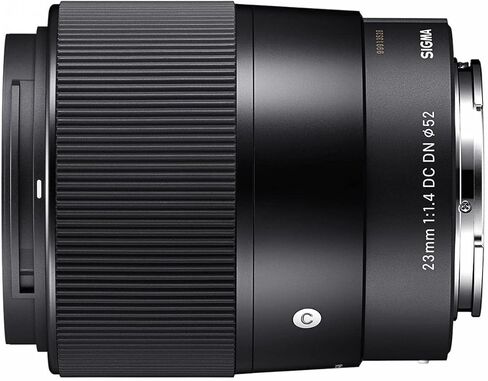 Sigma 23mm f/1.4 DC DN Contemporary Lens for Sony E Bundle with 52mm Filter Kit, Lens Pouch, Lens Cleaner, Cleaning Kit, Lens Cap Tether in Saudi Arabia