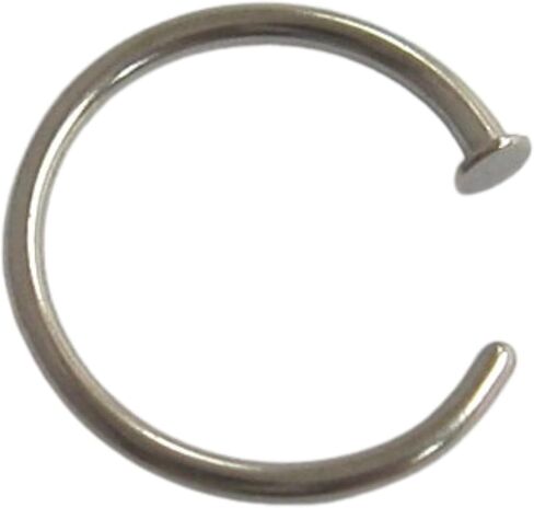 20g Nose Ring 14k Gold Filled | 20 Gauge Size 6-7mm | Slightly Adjustable Piercing Hoop Jewelry 6 mm - 7 mm in Saudi Arabia